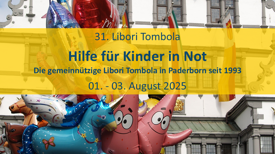 Hilfe für Kinder in Not - die gemeinnützige Lions Libori Tombola