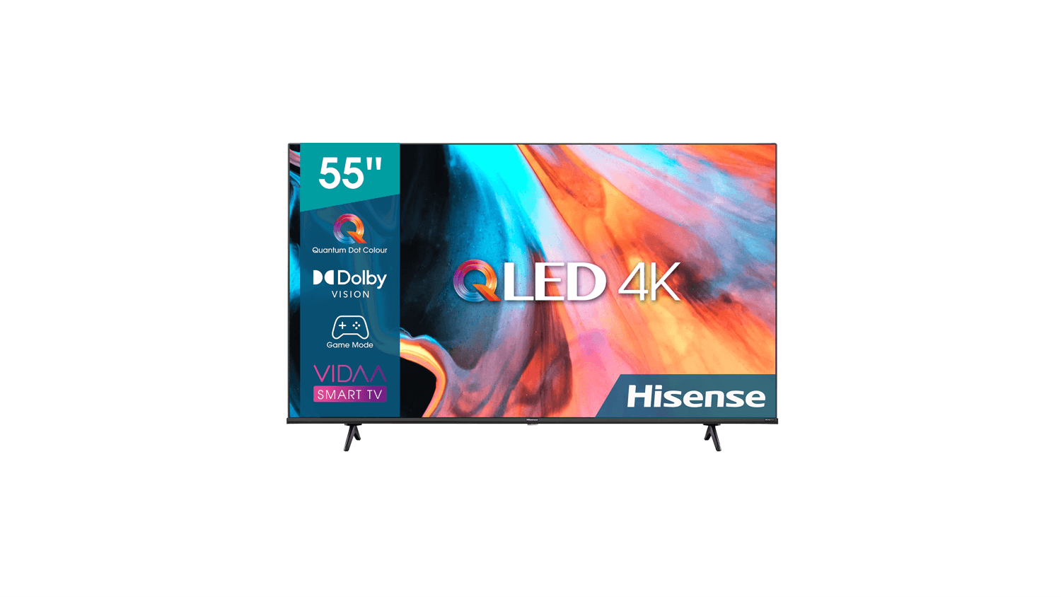Hauptgewinn - Hisense QLED Smart TV 55" (Beispielbild - Gewinn kann abweichen)