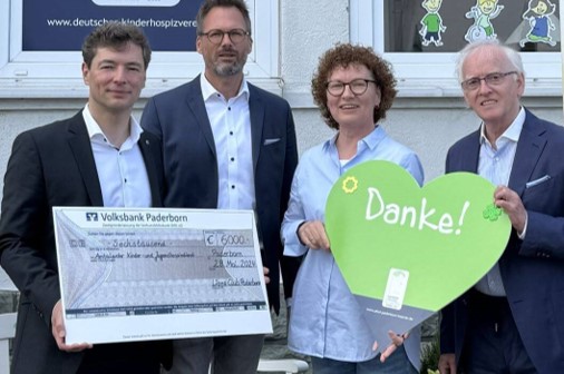 Kinderhospiz unterstützt